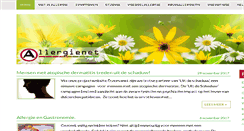 Desktop Screenshot of allergienet.be